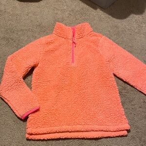 SO Kids' Sherpa Fleece Pullover - Bright Pink